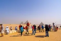 Giza Pyramids & GEM Tour |  Small Group Experience | From Hurghada by Road